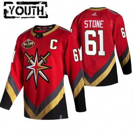 Vegas Golden Knights Dresy Mark Stone 61 2022 NHL All-Star Reverse Retro Authentic - Dětské